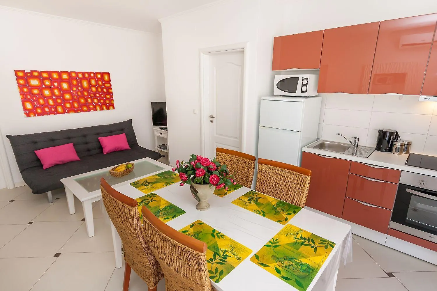 Entspannen Sie Sich In Diesem Modernen Appartement In Baska Auf Krk Baska (Krk)
